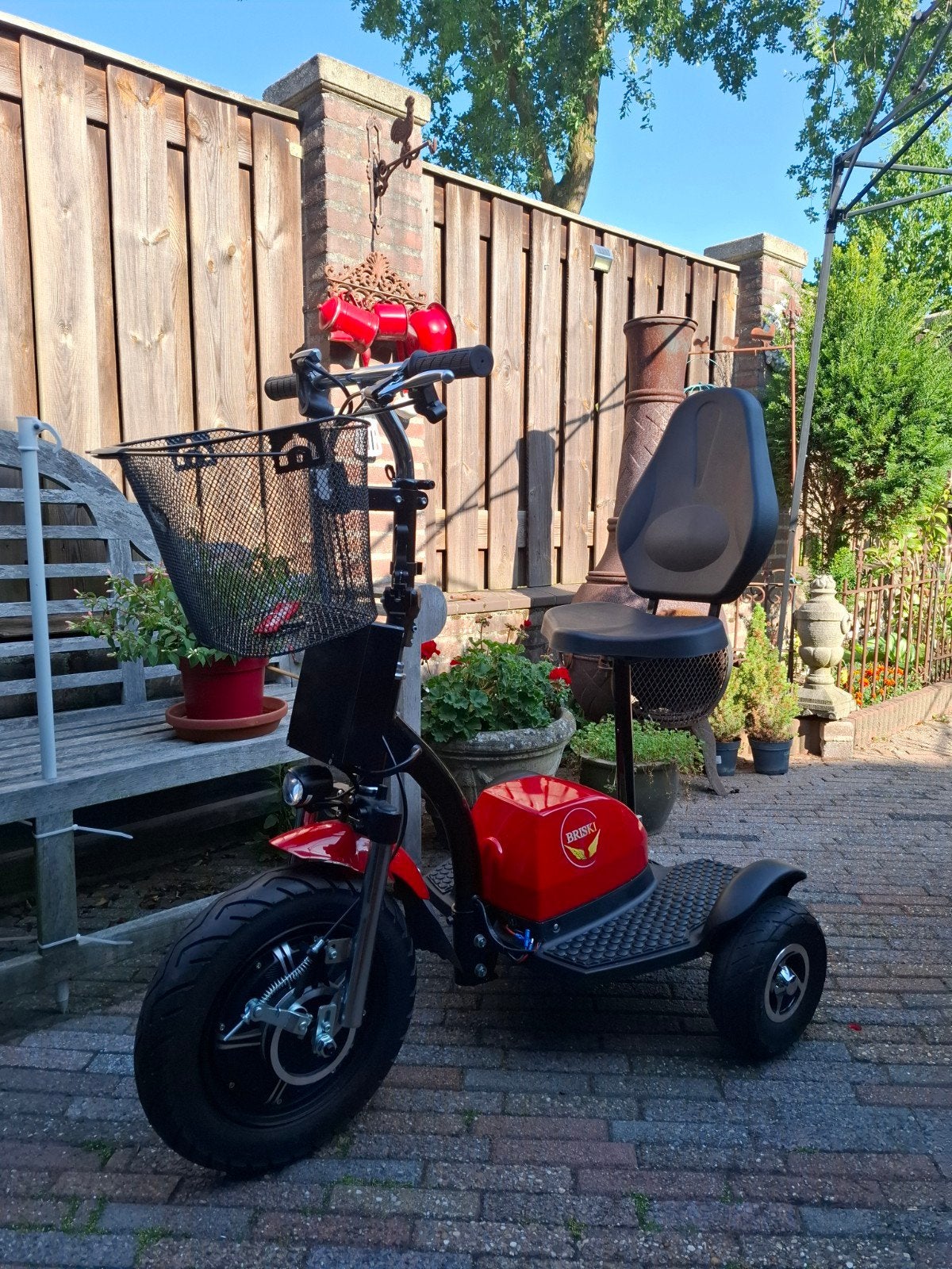 Briski scootmobiel 2023 vanaf 16jaar., Ophalen, Nieuw, 26 t/m 35 km, 16 km/u of meer