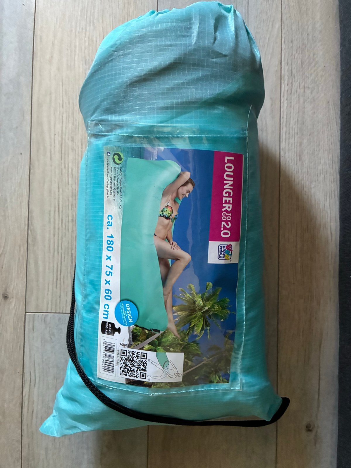 Lounger 2.0 opblaasbare zitzak/luchtbed, Ophalen, Nieuw