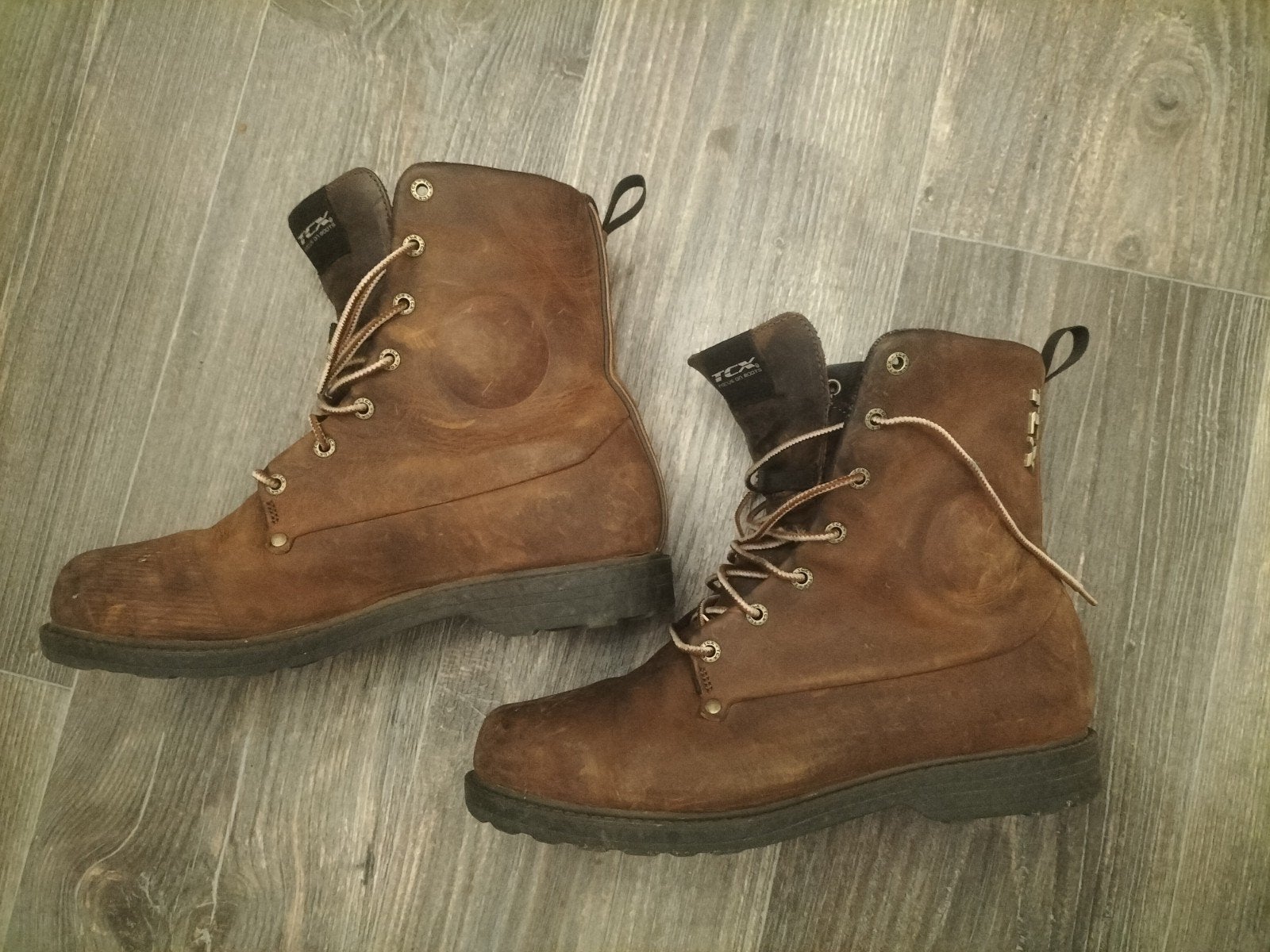 tcx motor schoenen/laarzen leer waterdicht., Ophalen, Dames, TCX, Laarzen