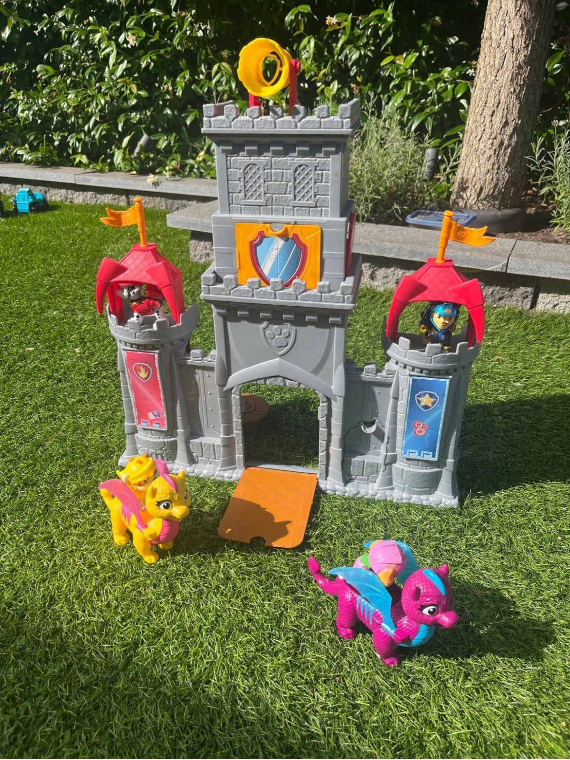 Paw Patrol Kasteel met Draken en Figuren, Ophalen, Gebruikt, Jongen of Meisje