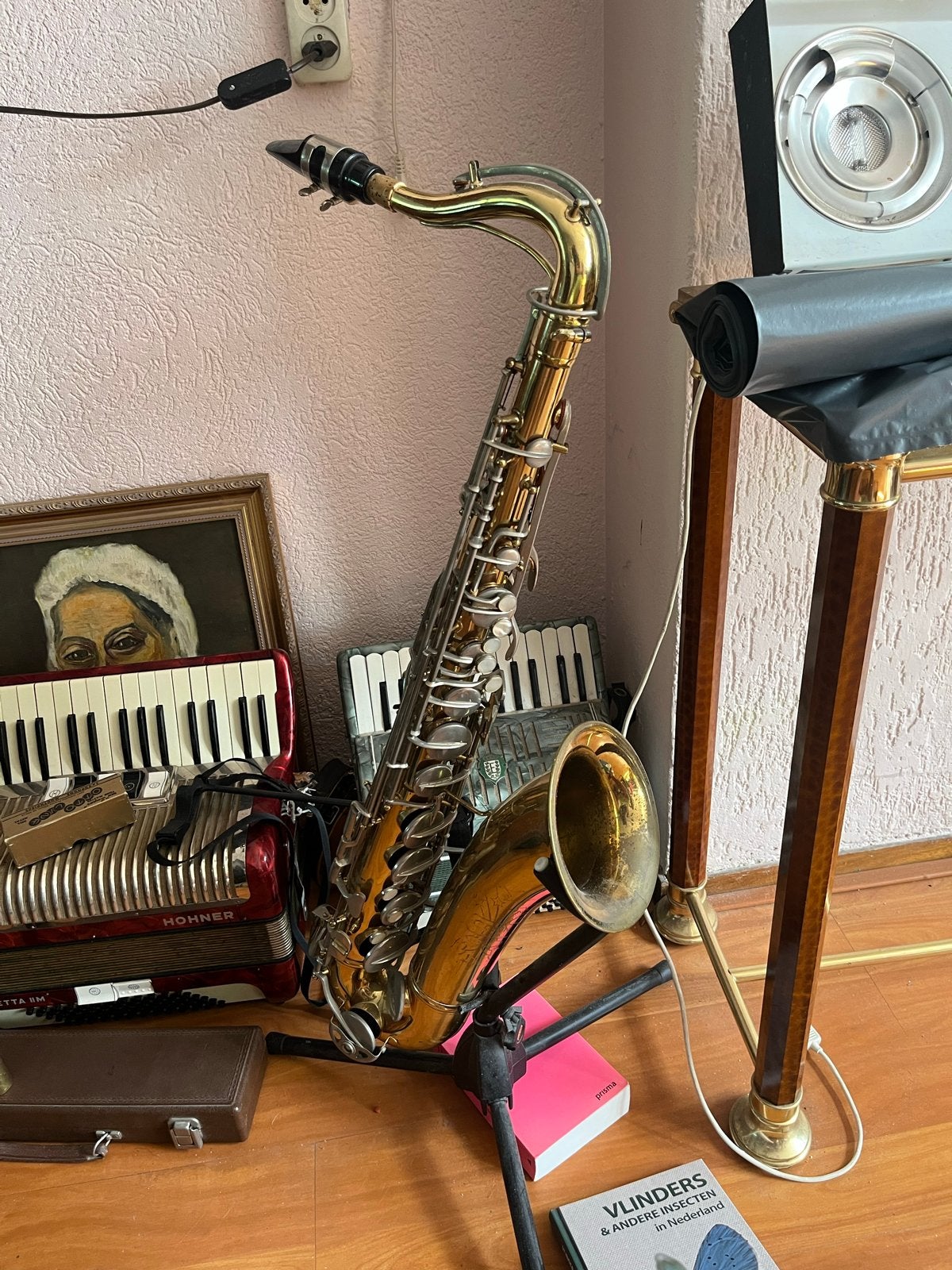 Conn 16M Tenorsaxofoon - Vintage Instrument, Muziek en Instrumenten, Blaasinstrumenten | Saxofoons, Ophalen, Gebruikt, Tenor