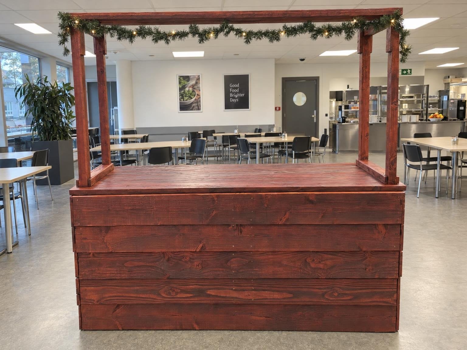Prachtige Houten Marktkraam, Doe-het-zelf en Verbouw, Ophalen