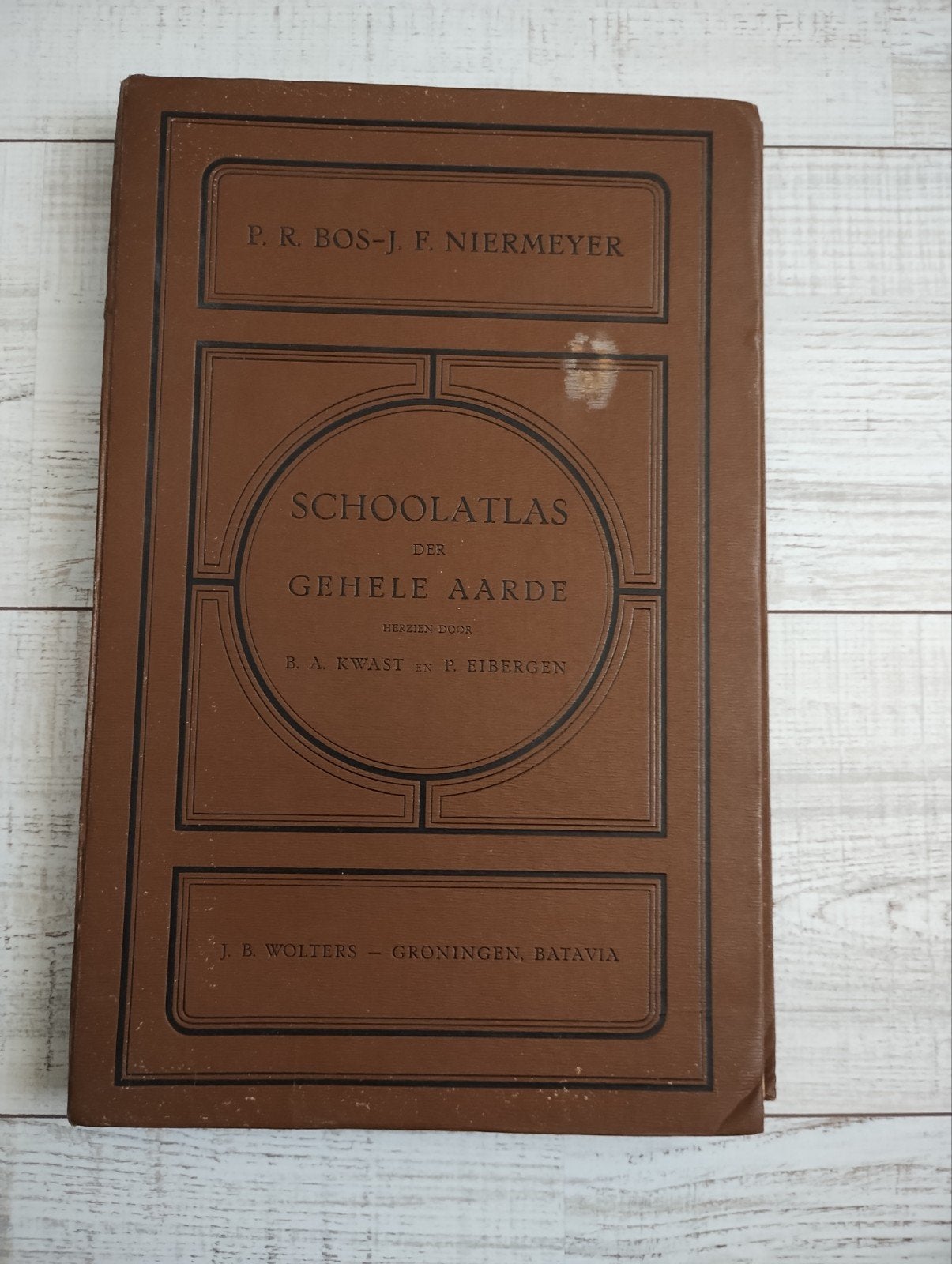 Bos-Niermeyer Schoolatlas der Gehele Aarde - J.B. Wolters, Ophalen of Verzenden, Gelezen, Bosatlas