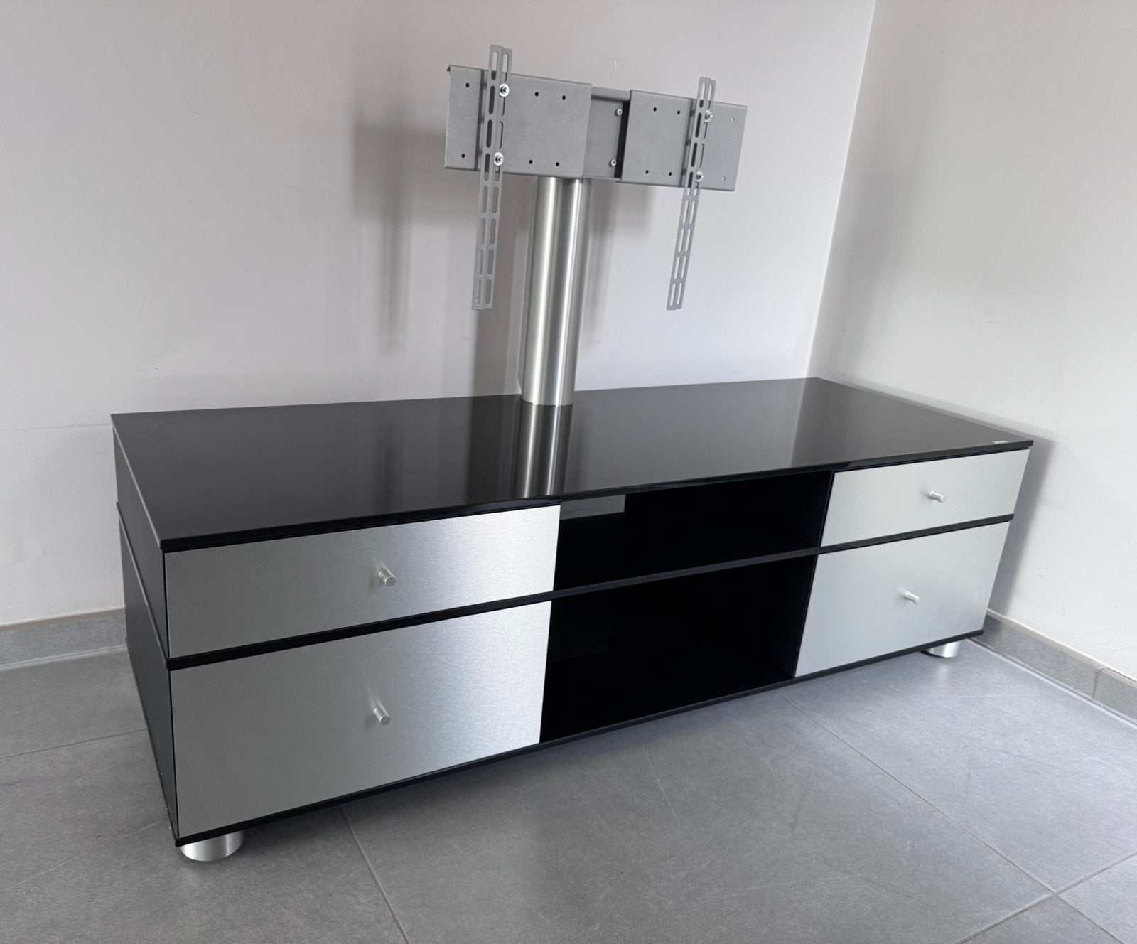 Spectral TV meubel, Ophalen, Minder dan 100 cm, 25 tot 50 cm, Glas