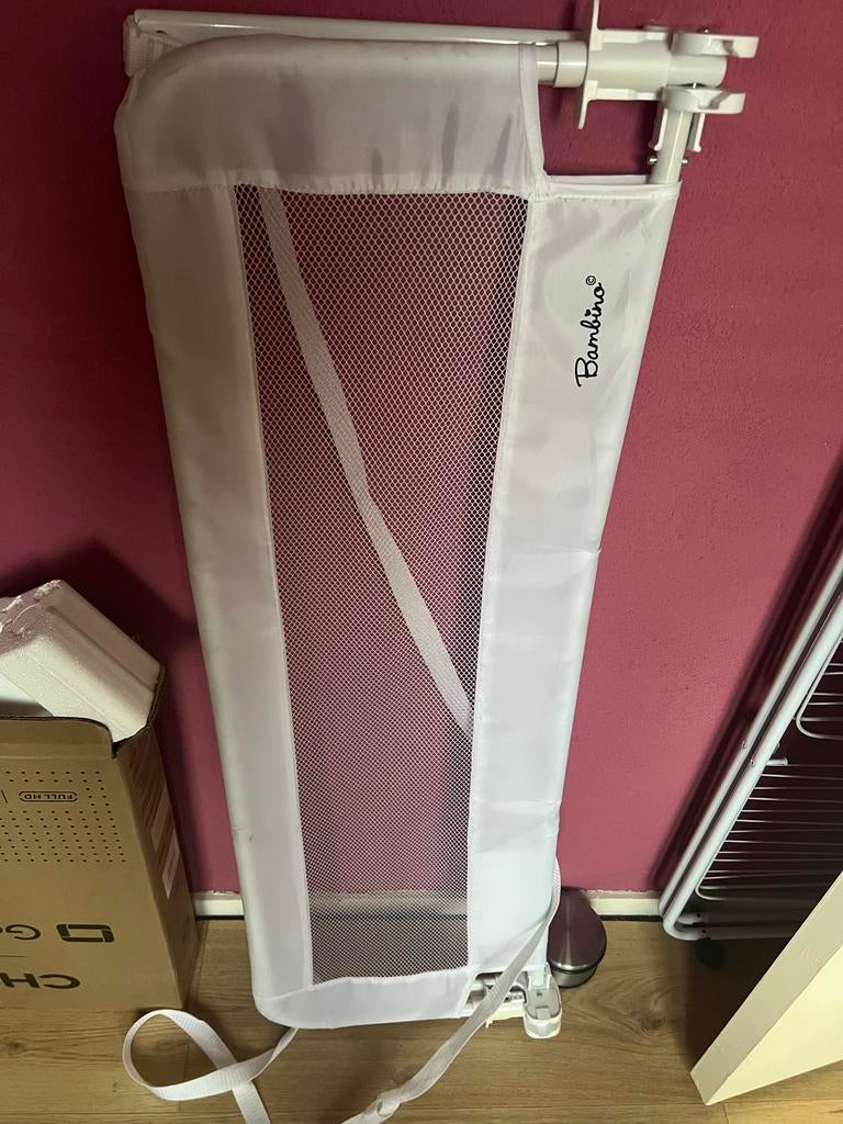 Bambino bedrand veiligheid, Kinderen en Baby's, Kinderkamer | Bedden, Zo goed als nieuw, Minder dan 140 cm, Minder dan 70 cm, Ophalen