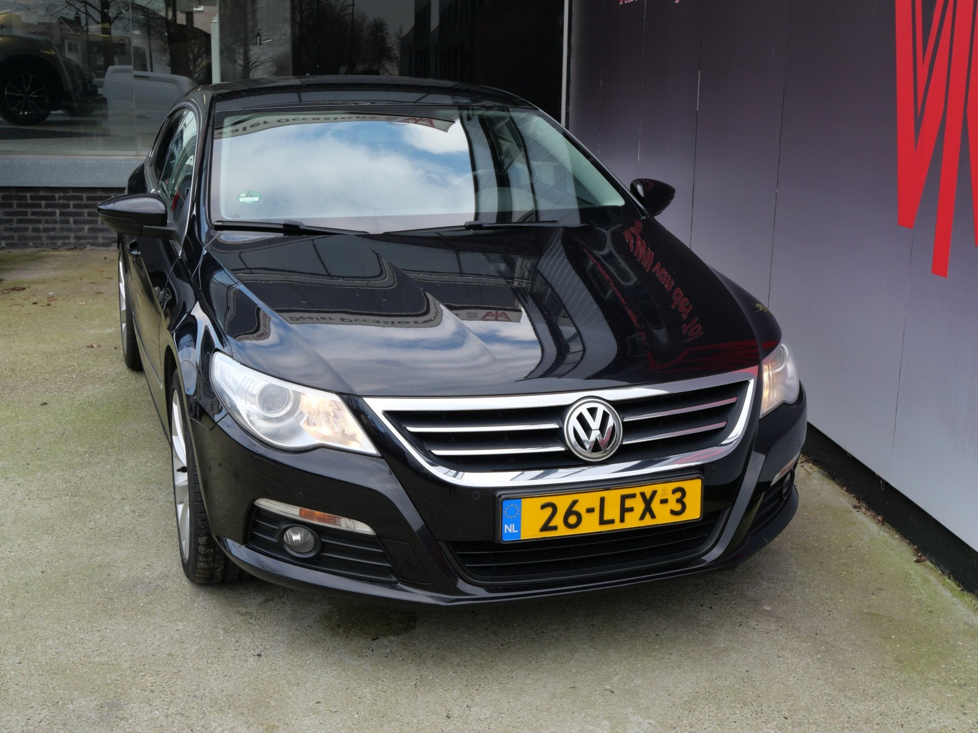 Volkswagen Passat CC 1.8 TSI | NAVIGATIE | XENON | 18 INCH |, Dealer onderhouden, Stof, Zwart, 4 cilinders