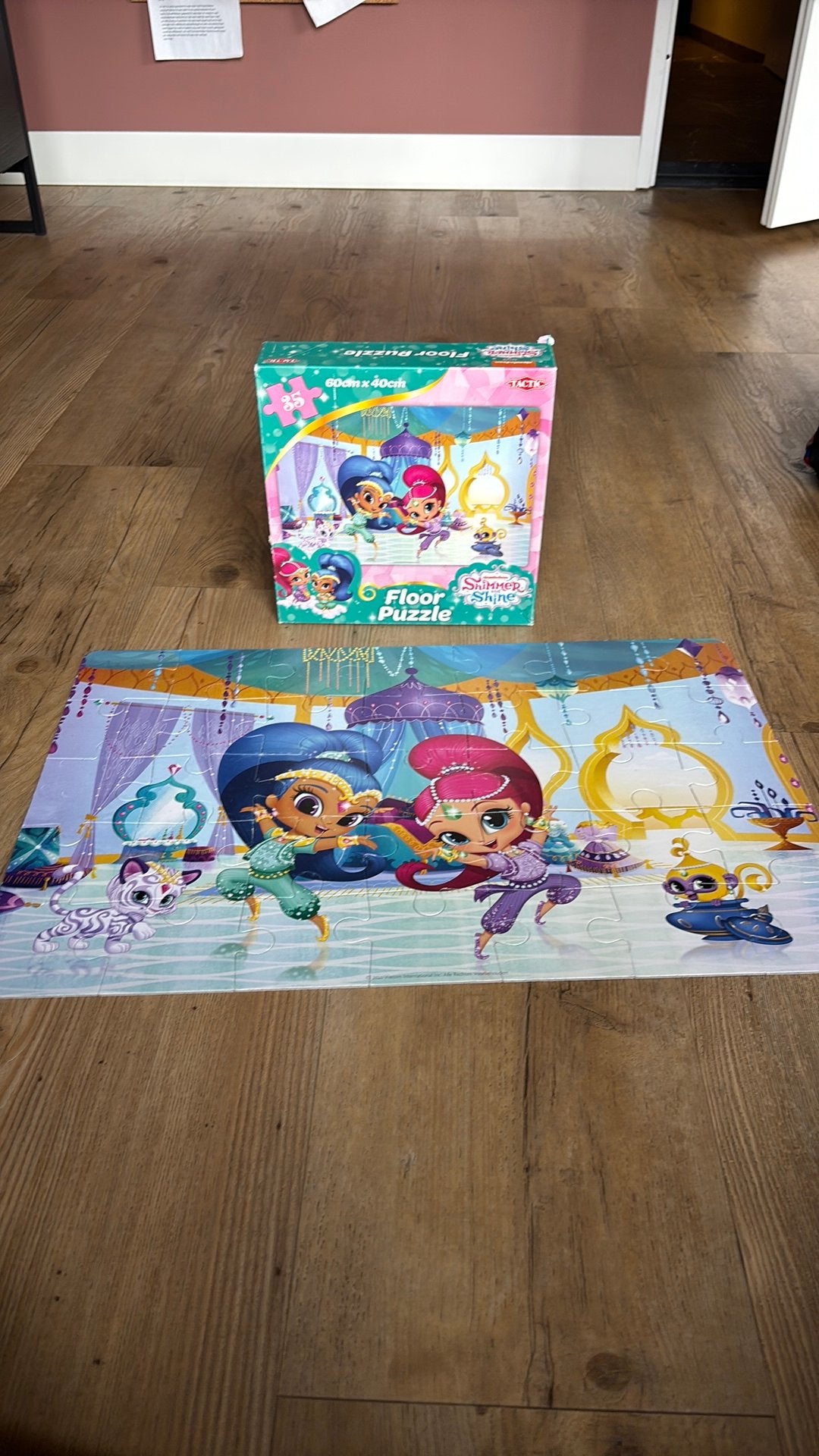 Puzzel shimmer and shine, Ophalen of Verzenden, Zo goed als nieuw