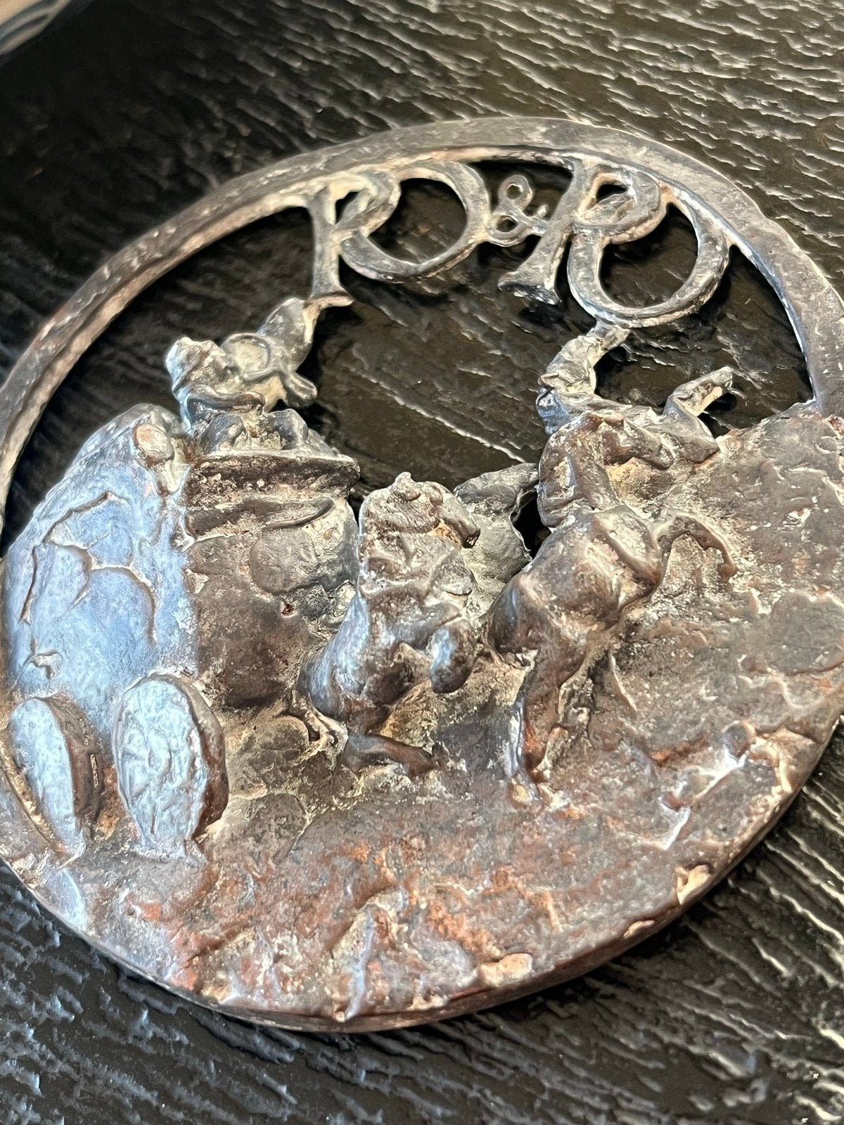 Gegoten Bronzen penning Pieter d'Hont - Sint Maarten / P&R, Verzenden, Brons, Nederland