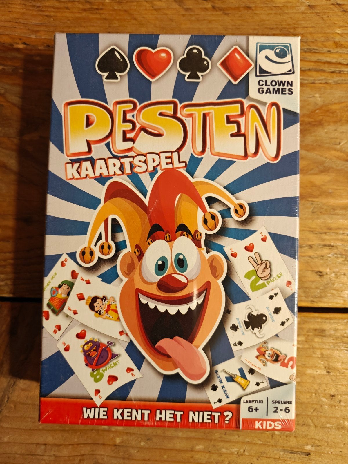 2 Kaartspellen., Clown Games., NVT., Nieuw, Ophalen of Verzenden