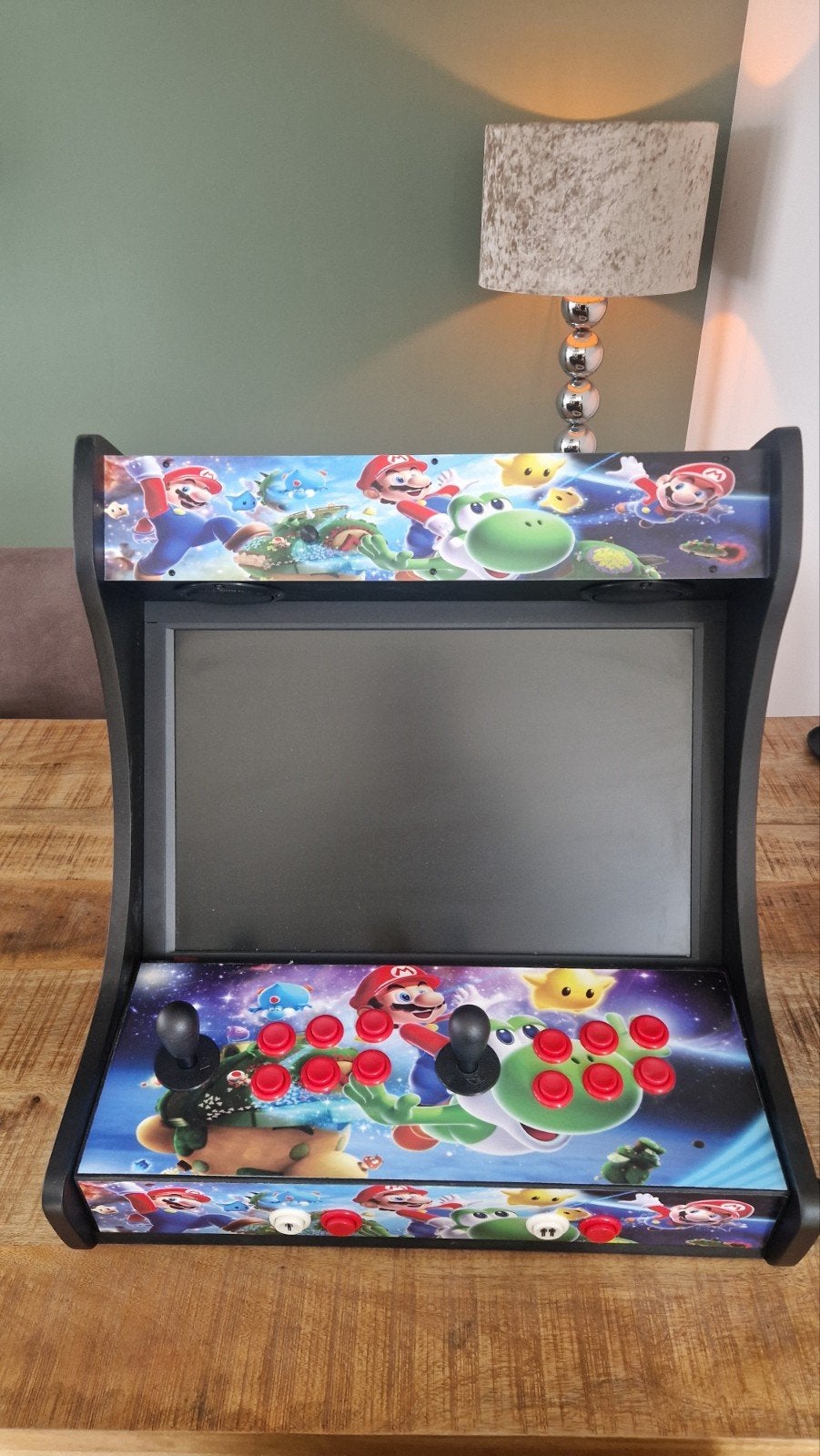 Arcadekast met Mario-thema - Speelklaar, Ophalen of Verzenden, Overige merken, Zo goed als nieuw
