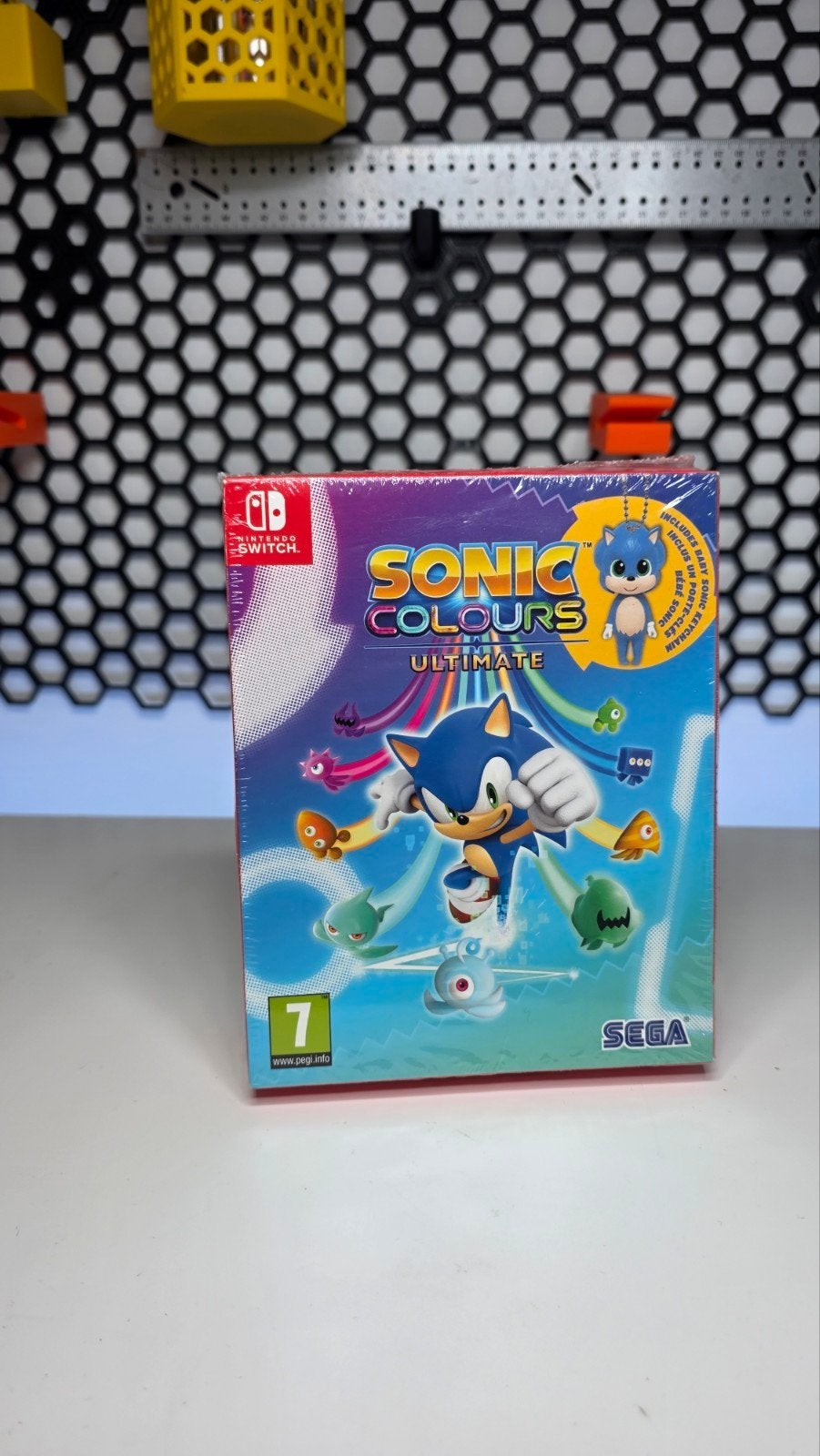 Sonic Colours Ultimate Nintendo Switch + Baby Sonic sleutelh, Avontuur en Actie, 1 speler, Nieuw, Ophalen of Verzenden