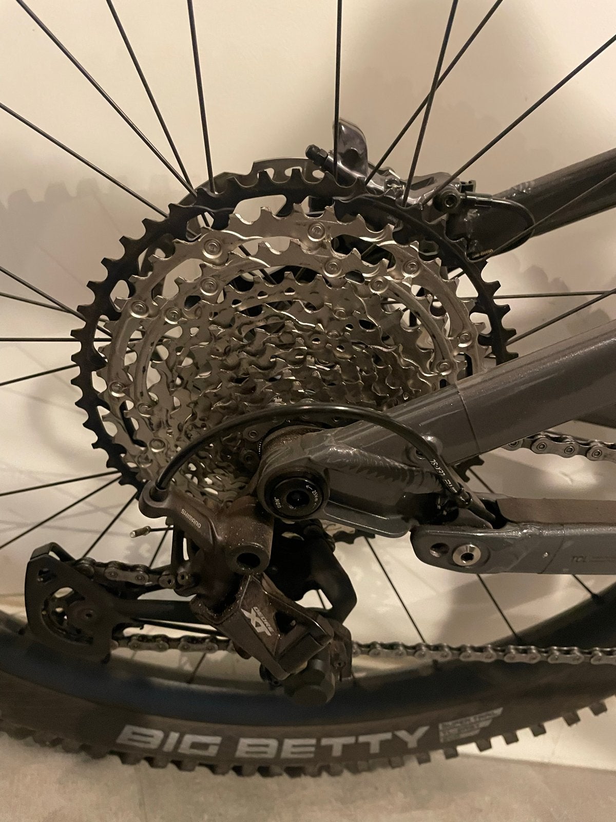 Shimano XT MTB 12 speed schakelset - Zo goed als nieuw, Fietsen en Brommers, Fietsonderdelen, Ophalen of Verzenden, Zo goed als nieuw