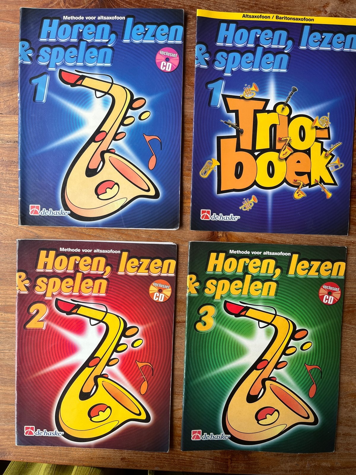 Horen, Lezen & Spelen Saxofoon Methode (De Haske), Muziek en Instrumenten, Bladmuziek, Gebruikt, Verzenden, Overige genres, Saxofoon