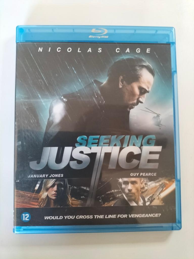 Seeking Justice (Blu-ray) met Nicolas Cage, Cd's en Dvd's, Blu-ray, Ophalen of Verzenden, Gebruikt, Thrillers en Misdaad