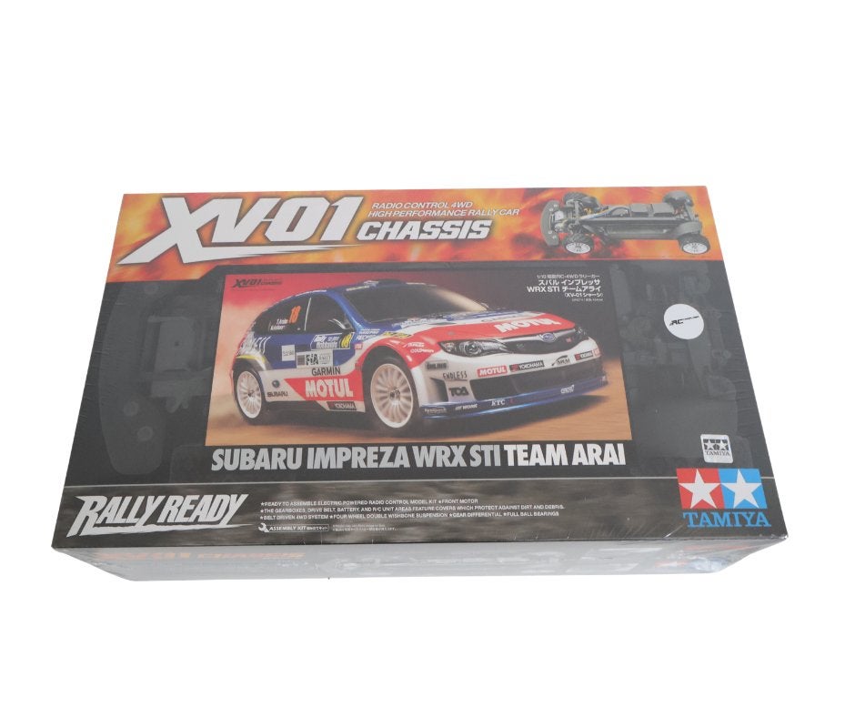 Tamiya 58528 1/10 XV-01 Subaru Impreza WRX Team Arai, Elektro, Verzenden, Nieuw, Schaal 1:10