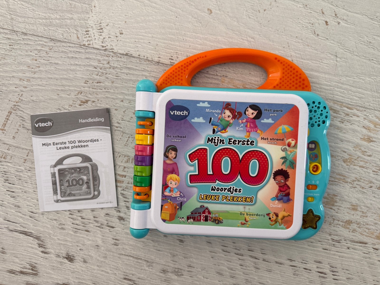 Vtech ‘Mijn eerste 100 woordjes LEUKE PLEKKEN!’, Ophalen of Verzenden, Nieuw, 2 tot 4 jaar