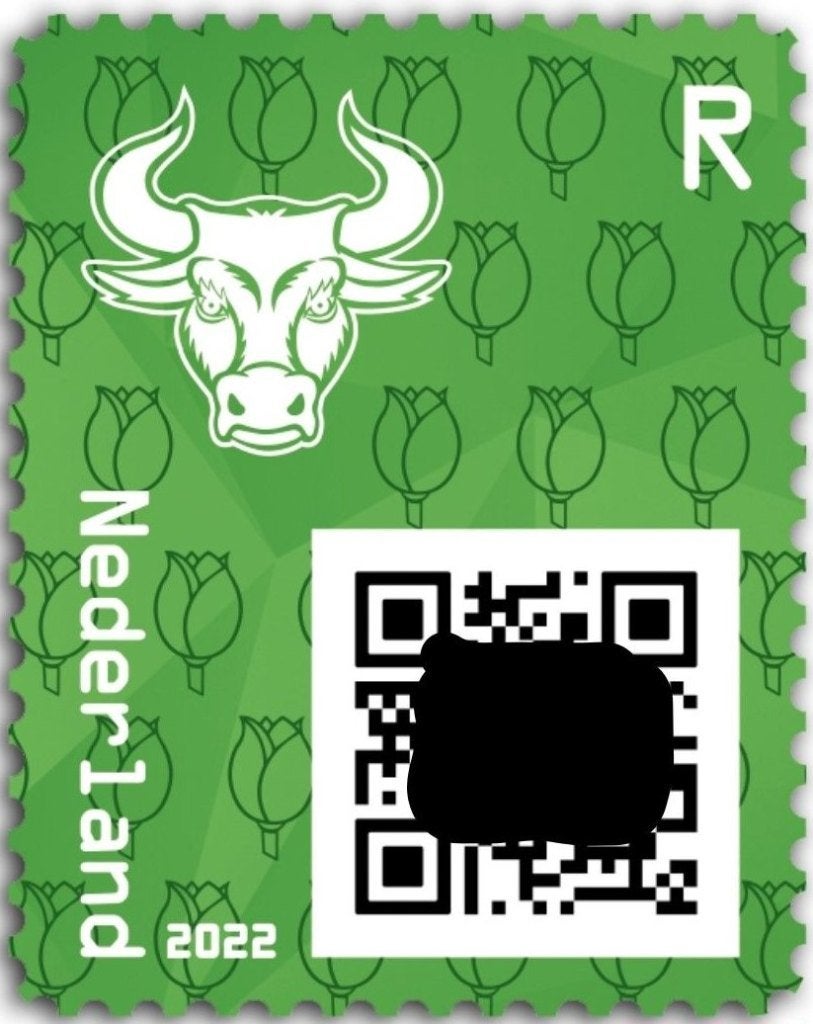NL crypto stamp - Groen, Verzenden, Na 1940, Postfris
