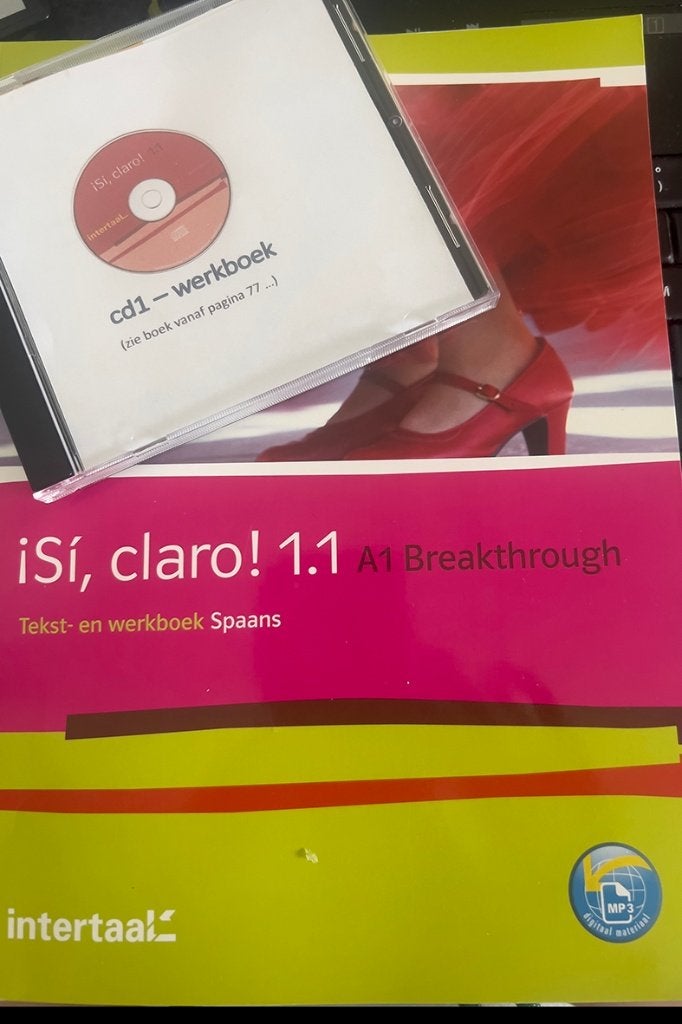 Cursus beginners Spaans iSi Claro 1.1, Overige vakken, Ophalen of Verzenden, Zo goed als nieuw, Intertaal