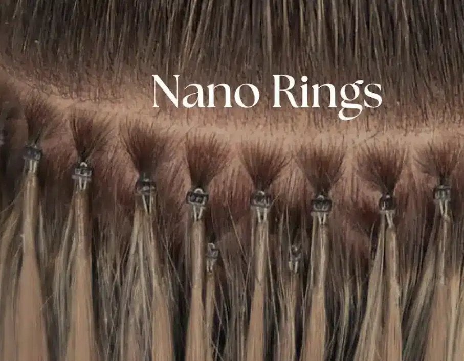 Professionele Haar Extensions Plaatsen - Nano Rings, Ophalen, Nieuw, Pruik of Haarverlenging