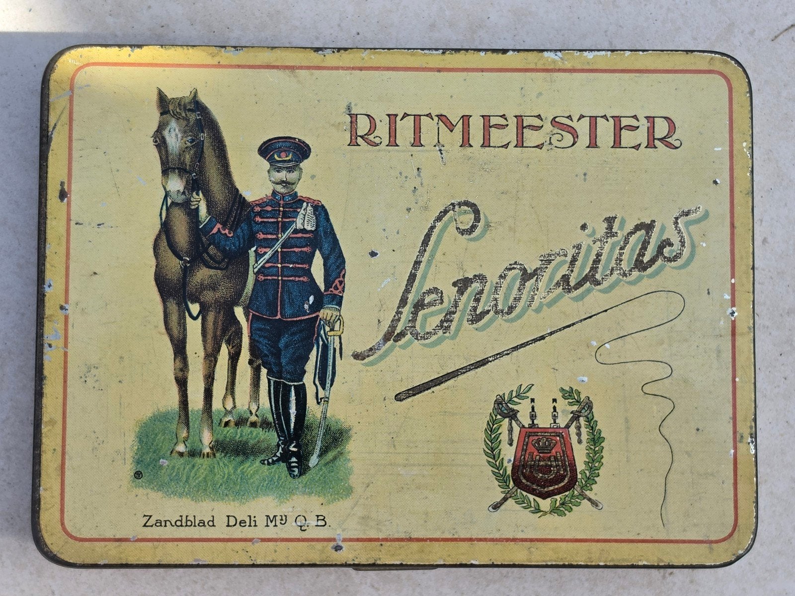 Ritmeester Senoritas sigaren Schuppen Veenendaal, Ophalen of Verzenden, Gebruikt, Overige