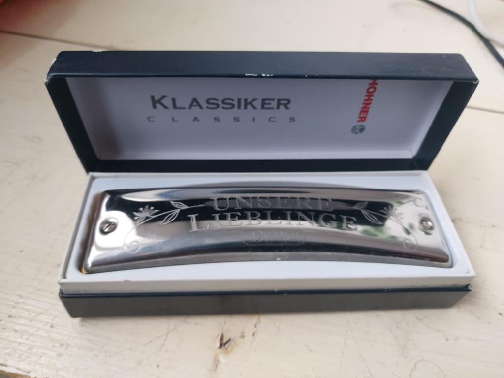 Hohner Klassiker Mondharmonica - Zo goed als nieuw, Muziek en Instrumenten, Blaasinstrumenten | Mondharmonica's, Overige typen
