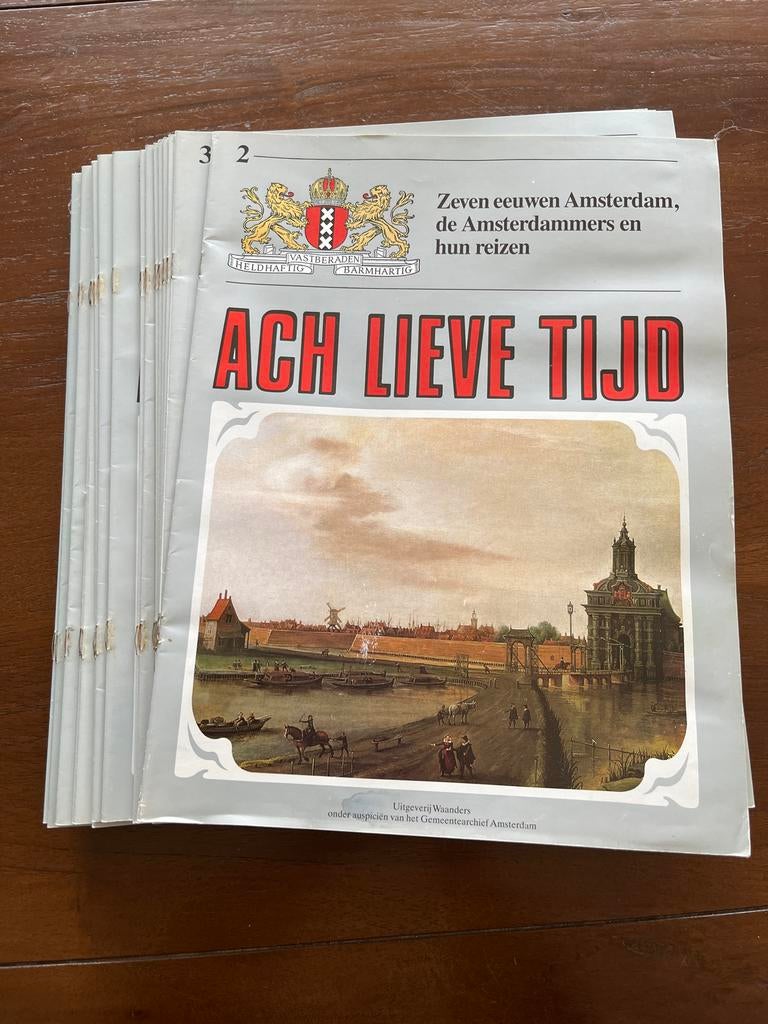 Ach Lieve Tijd Amsterdam - Serie (2 delen ontbreken), Ophalen of Verzenden, 20e eeuw of later, Gelezen