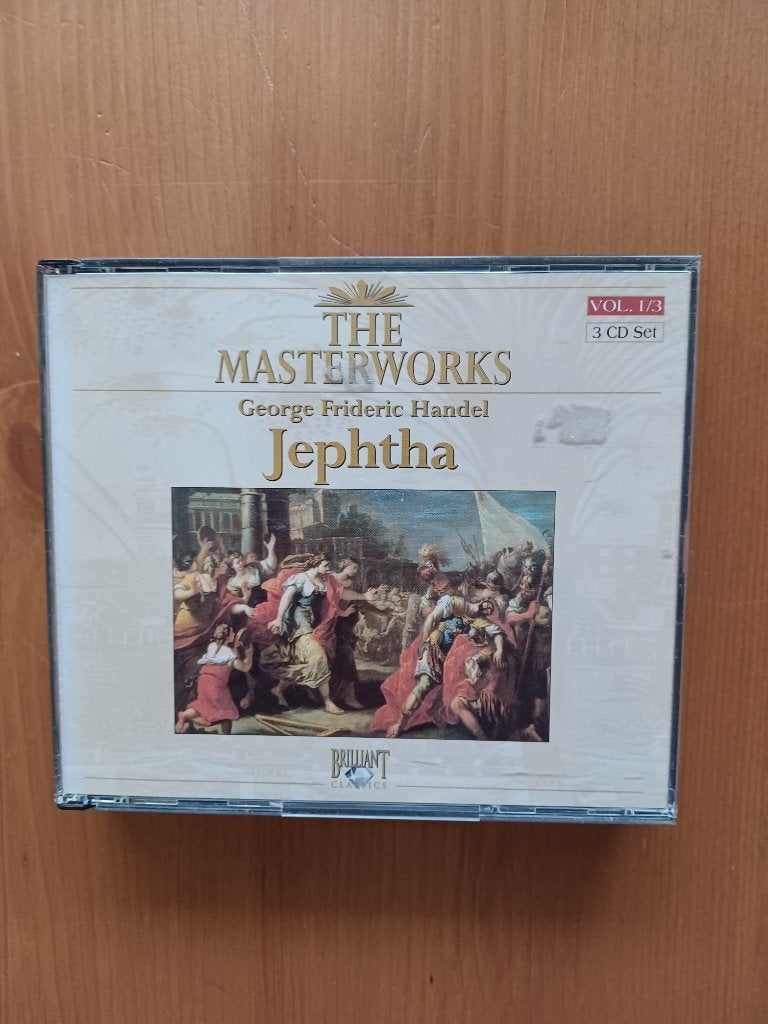 Jephta - George Friedrich Händel, Ophalen of Verzenden, Barok, Gebruikt, Vocaal