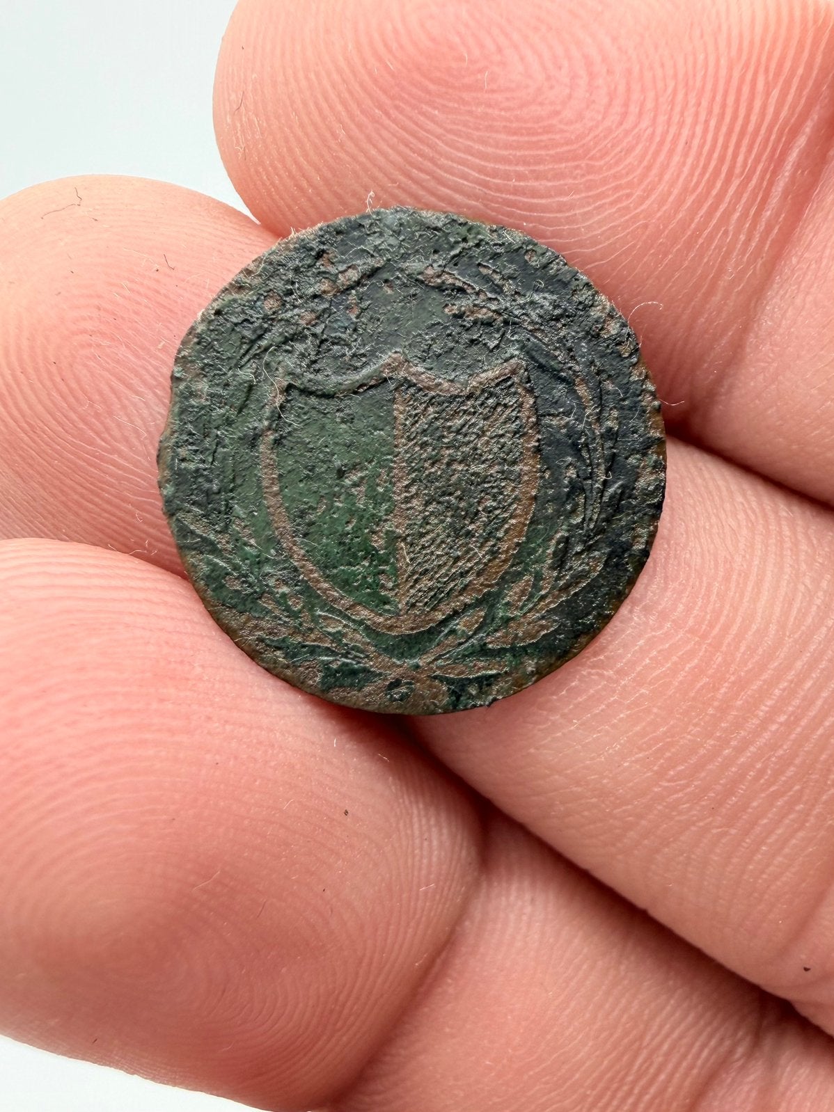 Oude munt - Rijksstad Frankfurt - 1819 - 1 Pfennig, Ophalen of Verzenden, Duitsland