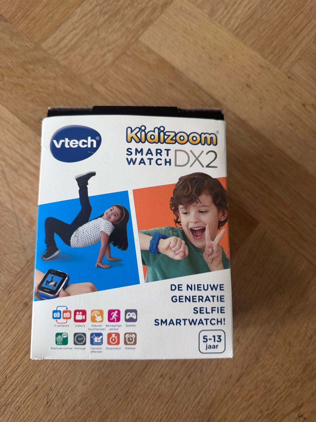 VTech Kidizoom Smart Watch DX2 Blauw - Zo goed als nieuw, Blauw, Ophalen of Verzenden, Zo goed als nieuw, Stappen