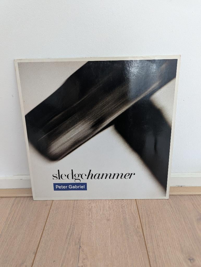 Peter Gabriel - Sledgehammer (12 inch, maxi), Cd's en Dvd's, Vinyl Singles, Gebruikt, Maxi-single, Pop, 12 inch, Ophalen of Verzenden