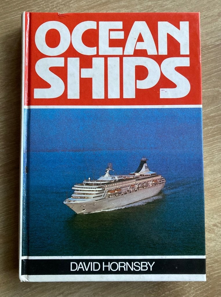 OCEAN SHIPS door David Hornsby uitgave 1986, Verzenden, Zo goed als nieuw, Motorboot, Boek of Tijdschrift