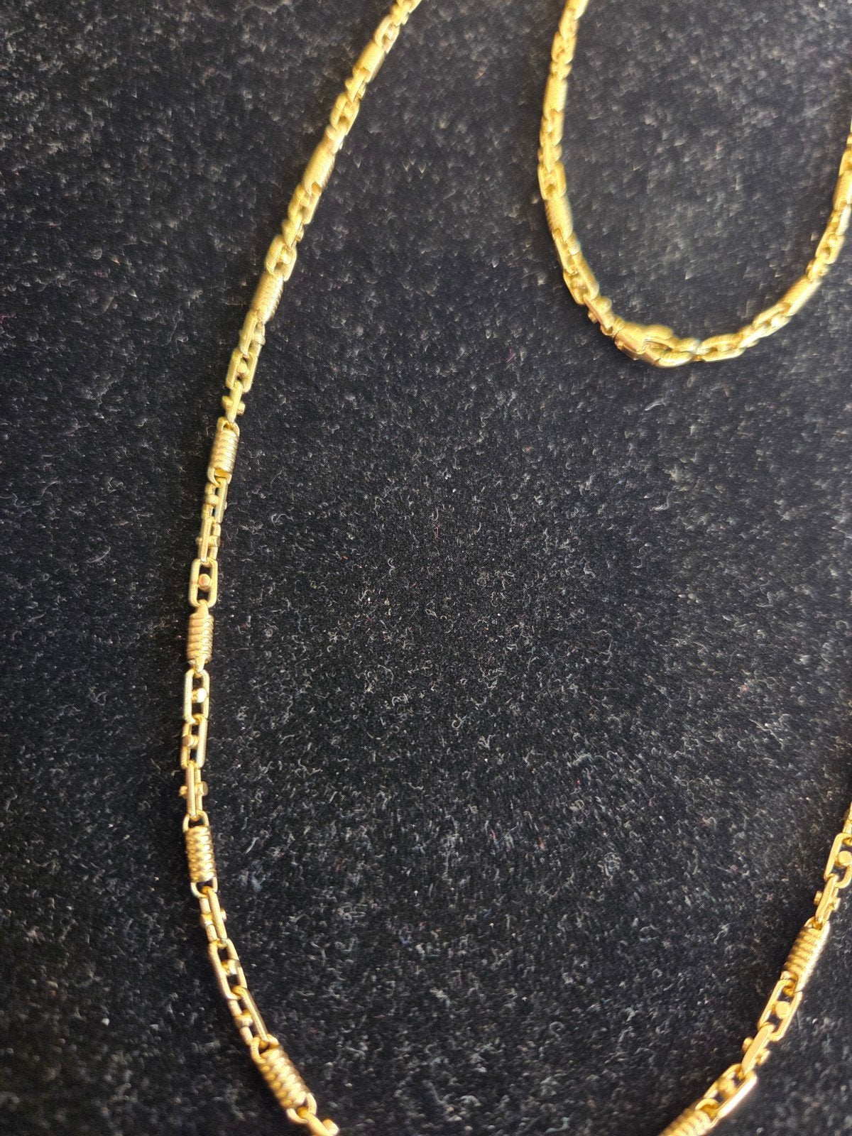 14 k gouden monte carlo ketting 16,1 gram 60 cm, Ophalen of Verzenden, Nieuw, Goud, Goud