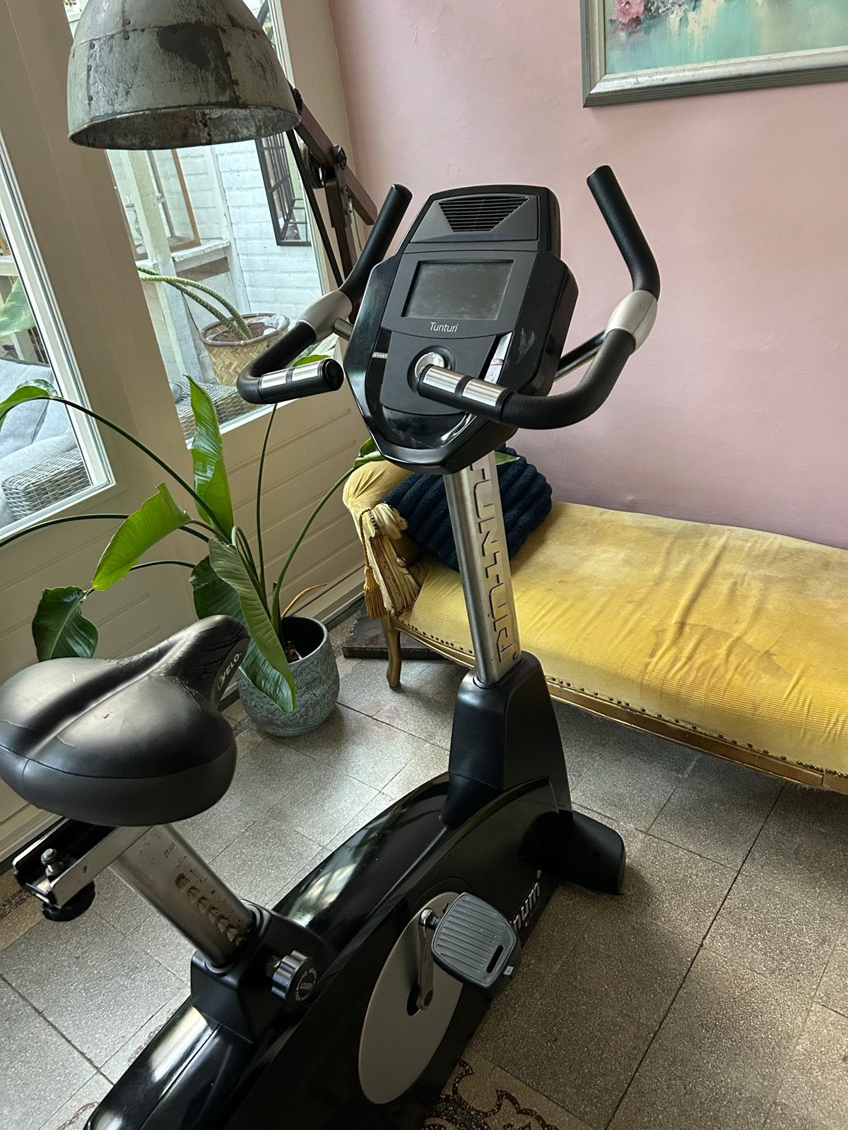 Tunturi Platinum Hometrainer, Ophalen of Verzenden, Zo goed als nieuw, Metaal, Benen