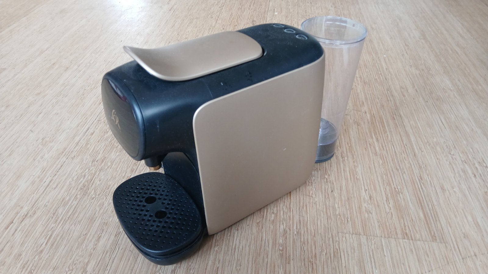 L'OR Barista koffiemachine LM9012/75/A Philips Nespresso, Gebruikt, Espresso apparaat, Ophalen of Verzenden, 1 kopje