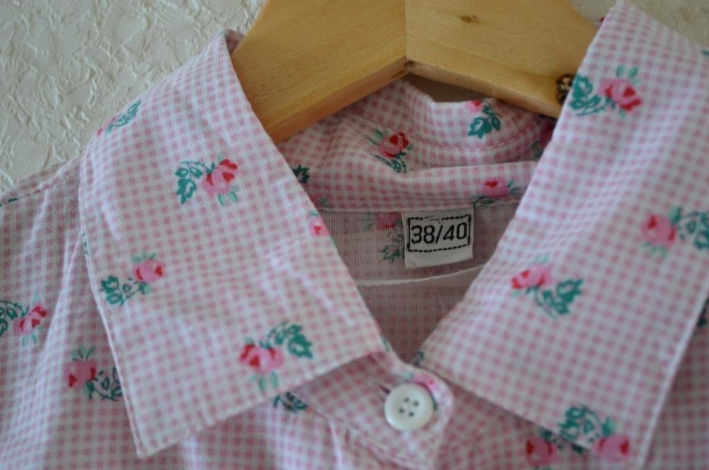 Vintage roze pyjama 38 40, Kleding | Dames, Verzenden, Gedragen, Maat 38/40 (M)