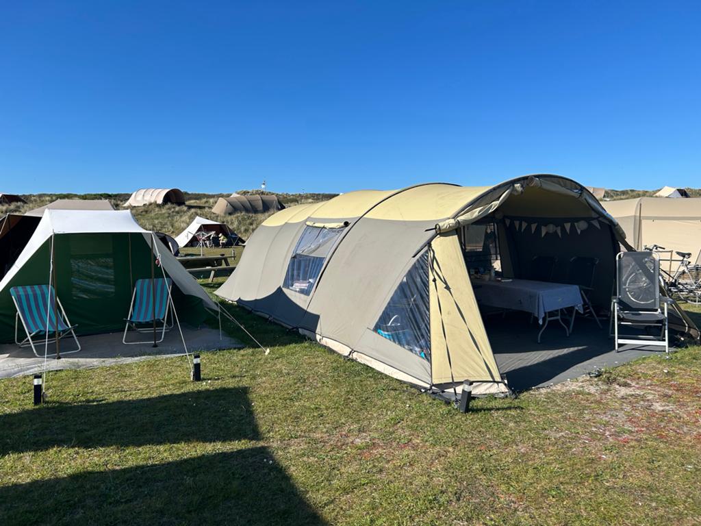 6-persoons boogtent te huur op Vlieland (voor/naseizoen), Ophalen, Gebruikt, Tot en met 6