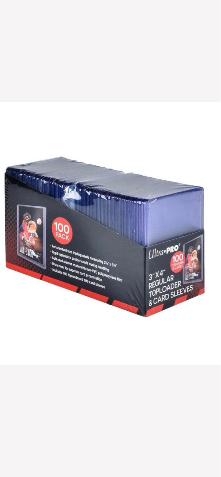 Ultra Pro Combi Pack: 100 Toploaders & 100 Penny Sleeves, Ophalen of Verzenden, Nieuw