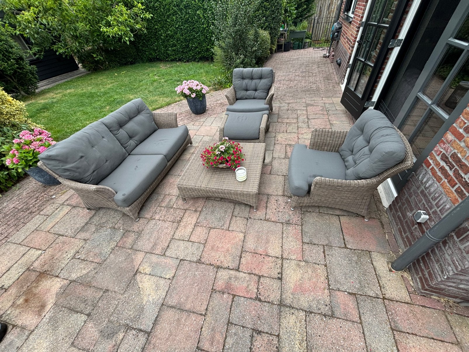 Loungeset 4 seasons Valentine, Ophalen, Gebruikt, Loungeset, Overige materialen