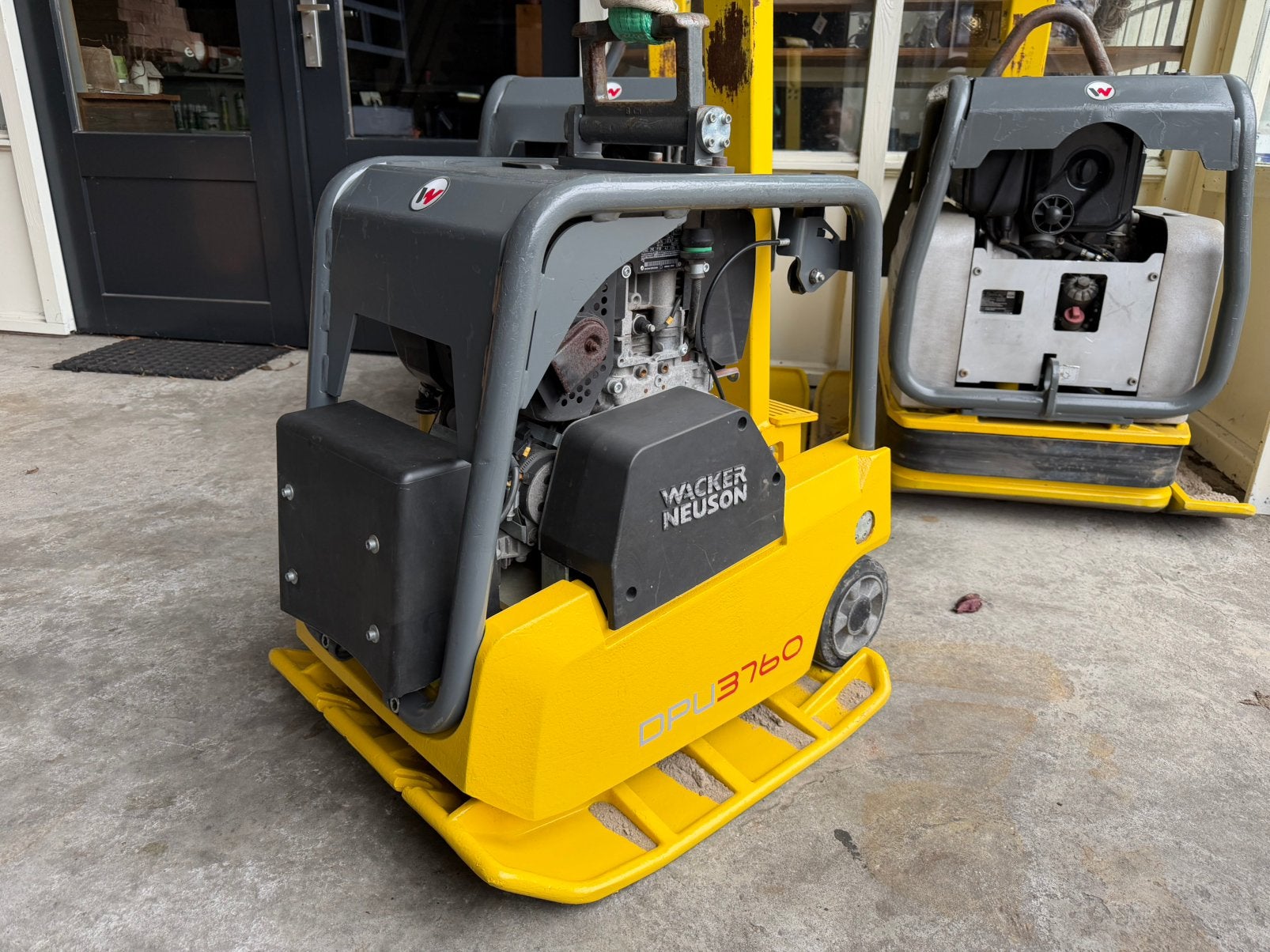 Wacker Neuson trilplaat te koop dpu 3760 hets, Ophalen of Verzenden, Gebruikt