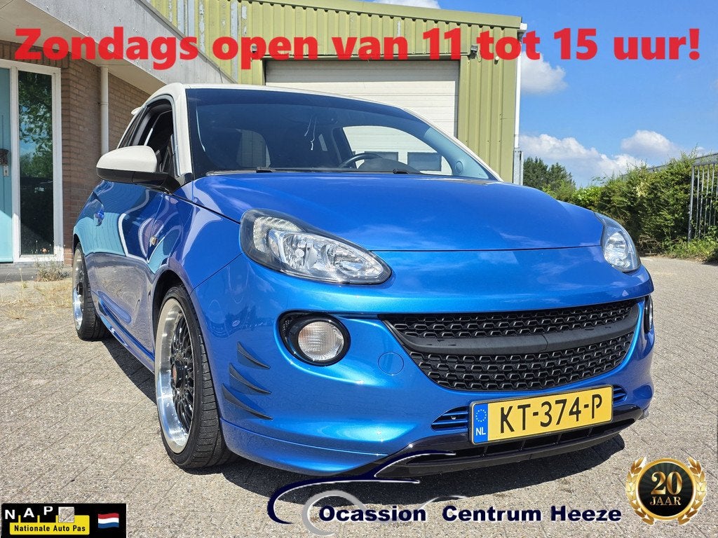Opel ADAM 1.4 Turbo S, UNIEK! NL Auto! Recaro Stoelen! 150Pk, Auto's, Opel, Voorwielaandrijving, Gebruikt, 4 cilinders, 150 pk