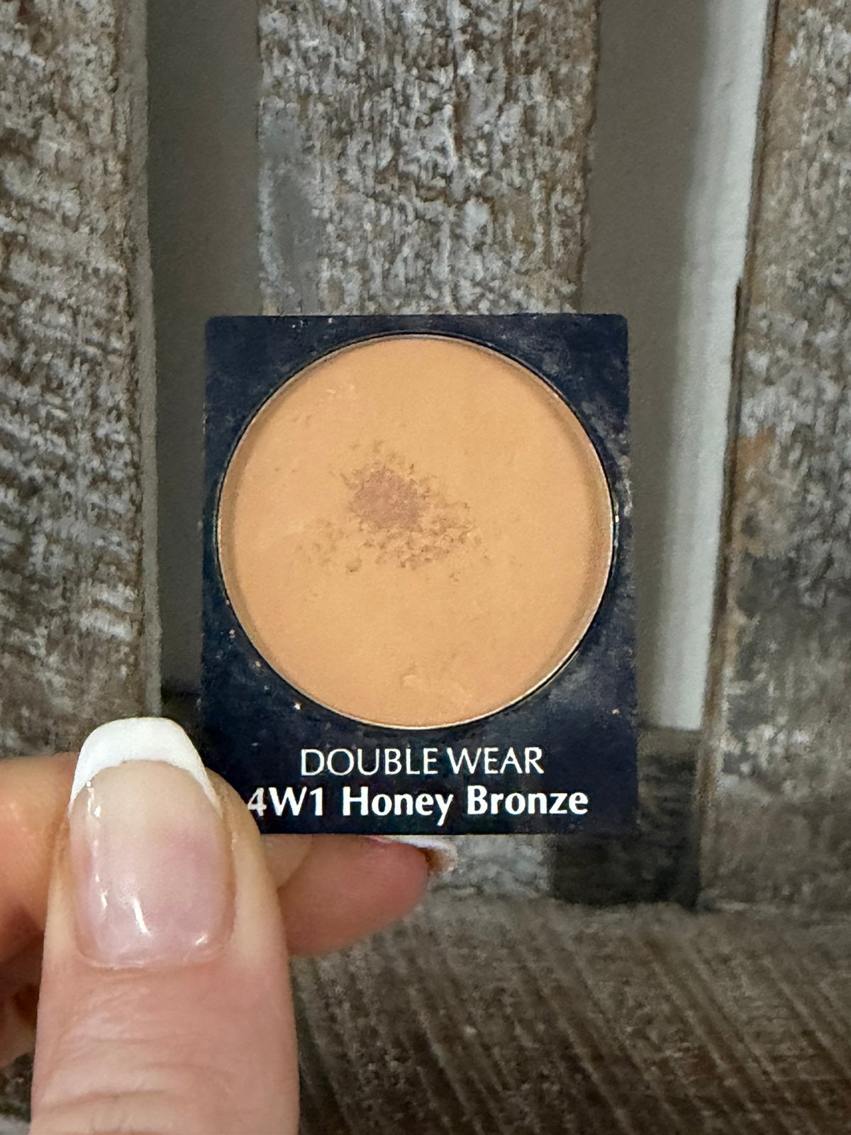 Estee Lauder Double Wear mini Poeder 4W1, Ophalen of Verzenden, Zo goed als nieuw, Beige, Gehele gezicht