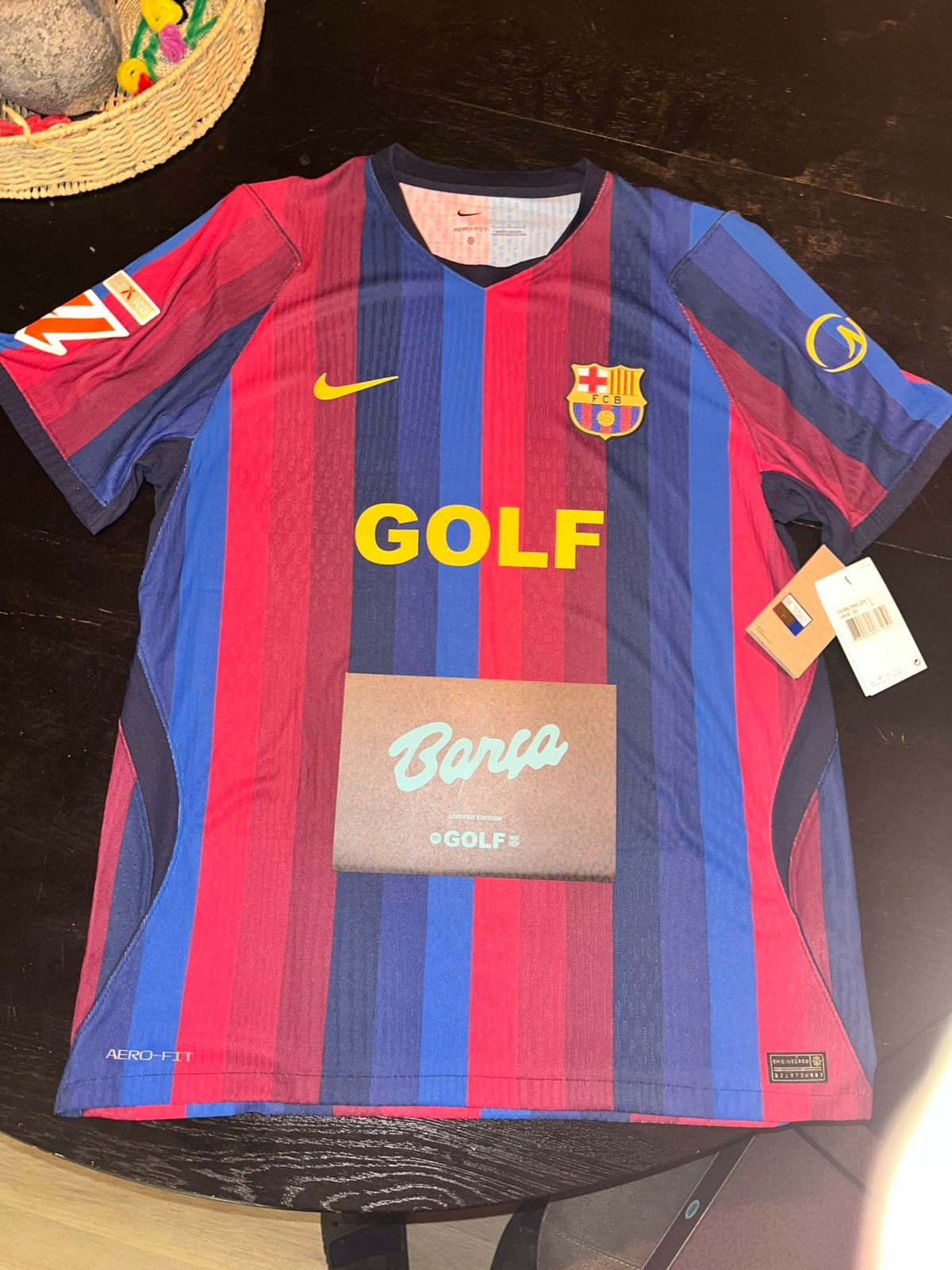FC Barcelona x GOLF WANG Shirt | Maat L | 109/1899, Maat L, Ophalen of Verzenden, Nieuw, Shirt
