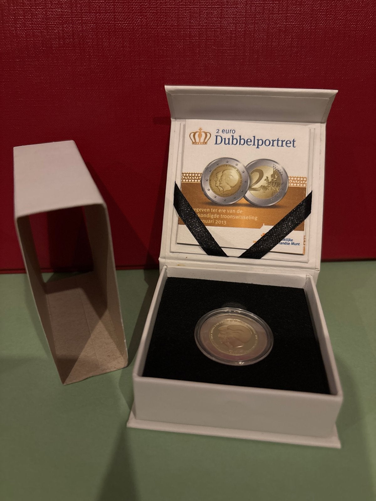 2 Euro Dubbelportret Koning Willem-Alexander & Beatrix, Ophalen, Koningin Beatrix, Euro's, Losse munt