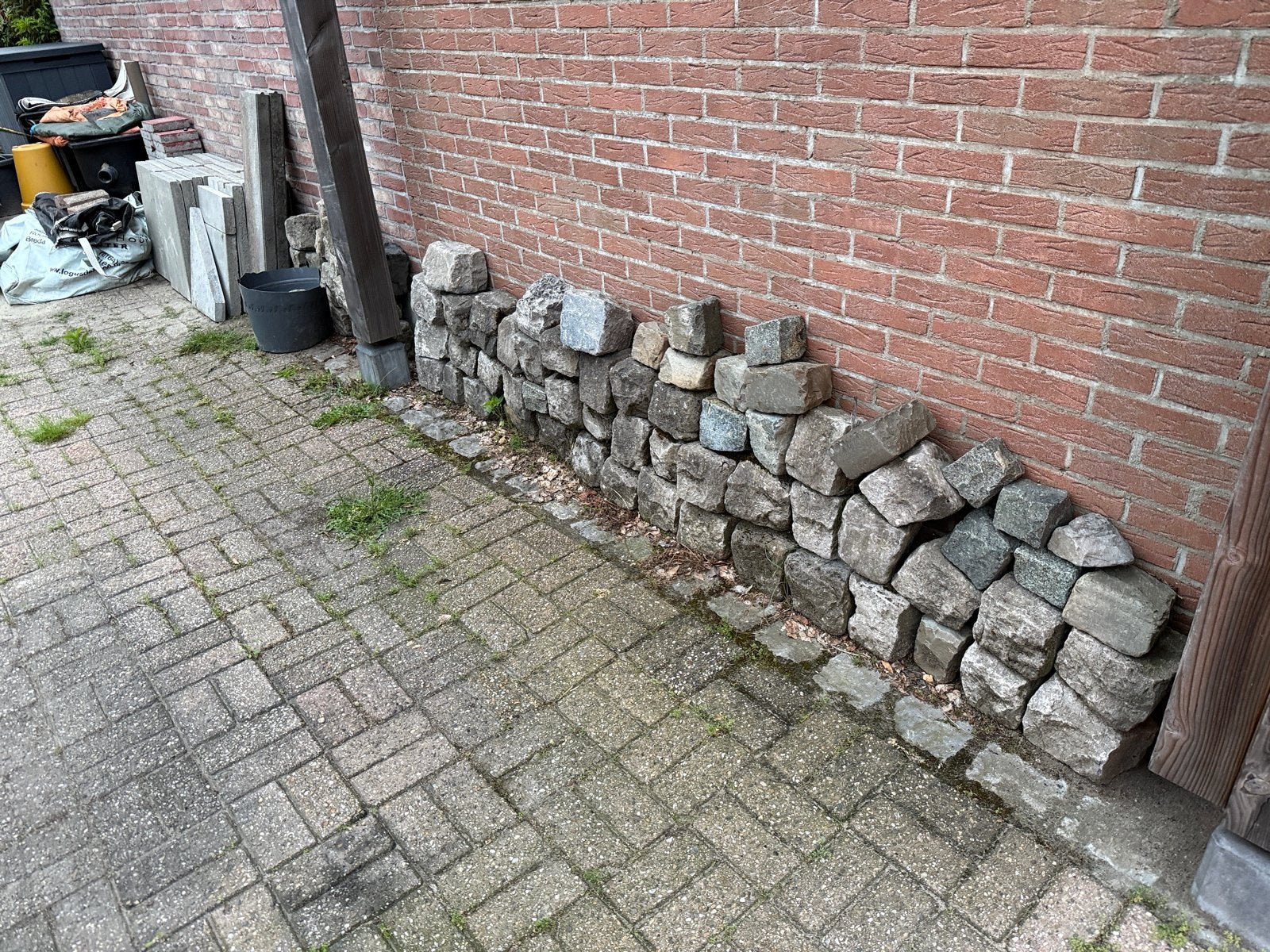 Authentieke Kinderkopjes - Natuursteen, Ophalen, Gebruikt, Klinkers, Natuursteen