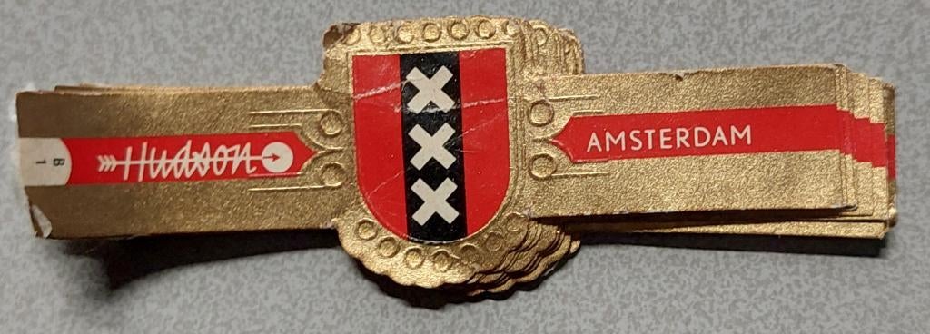 Sigarenbandjes, Ophalen of Verzenden, Gebruikt, Sigarenbandjes