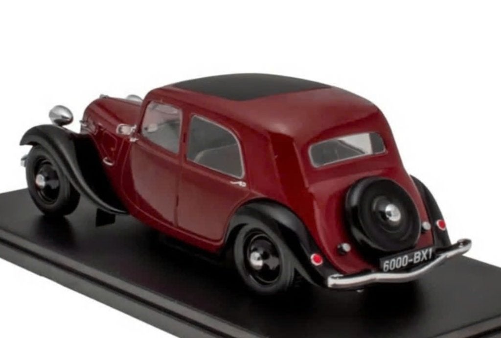 Traction 7A 1943 b.rood schaal 1:24 Collection Citroen # 17, Verzenden, Nieuw, Auto, Overige merken