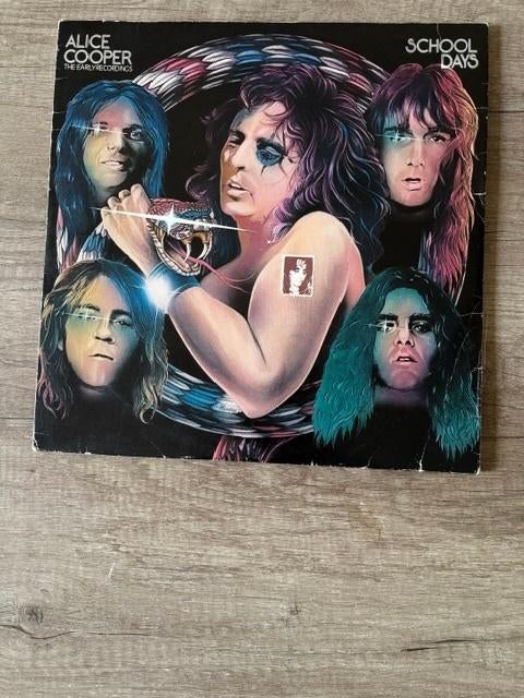 2LP Alice Cooper - School Days - The Early Recordings - 1973, Ophalen of Verzenden, Zo goed als nieuw, 12 inch, Poprock