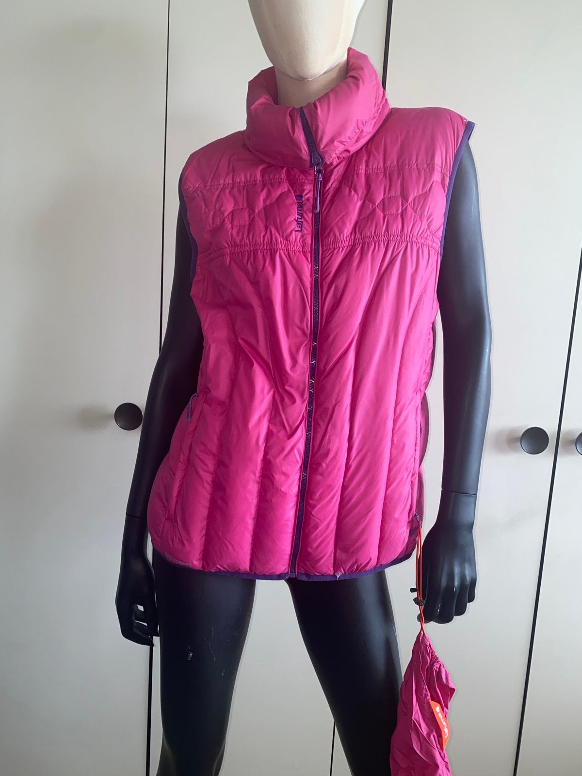 Lafuma dons bodywarmer fuchsia roze maat XL, Ophalen of Verzenden, Zo goed als nieuw, Maat 46/48 (XL) of groter, Roze