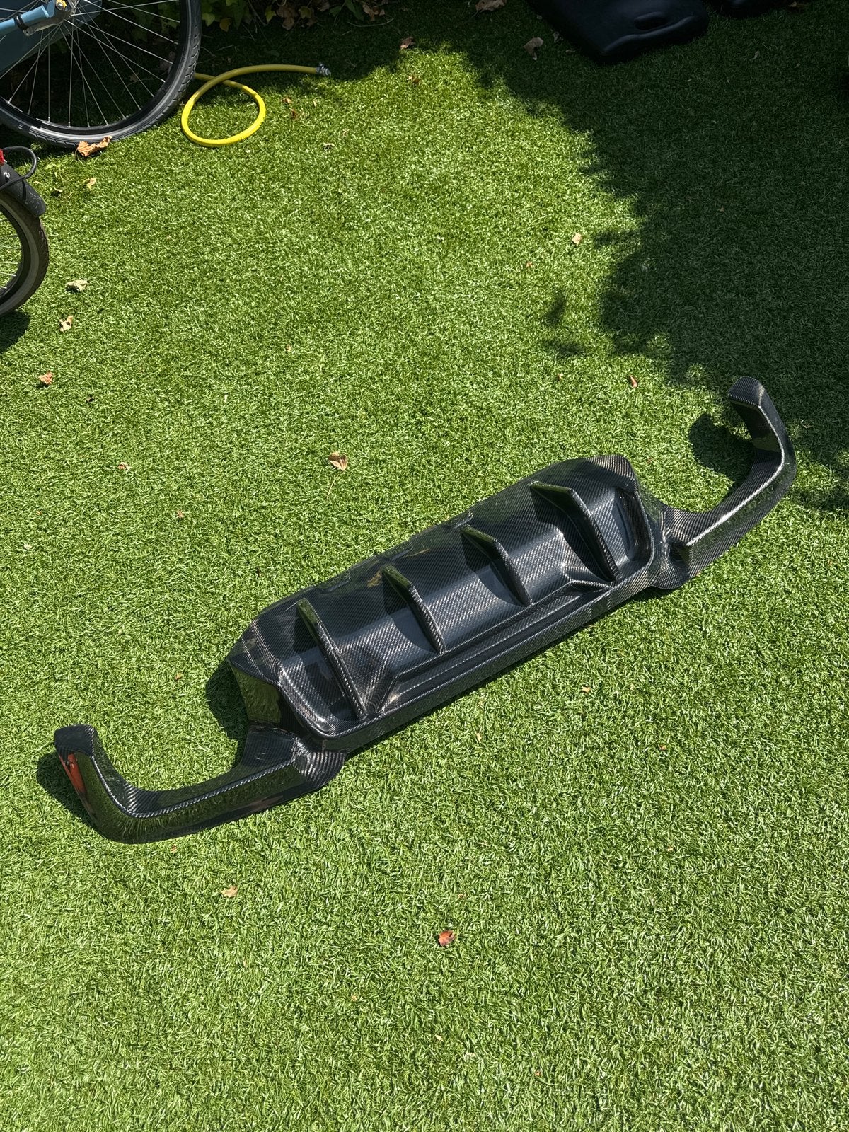 Carbon diffuser voor bmw 5 F10 M NIEUW!, Ophalen, Gebruikt, Achter, Bumper
