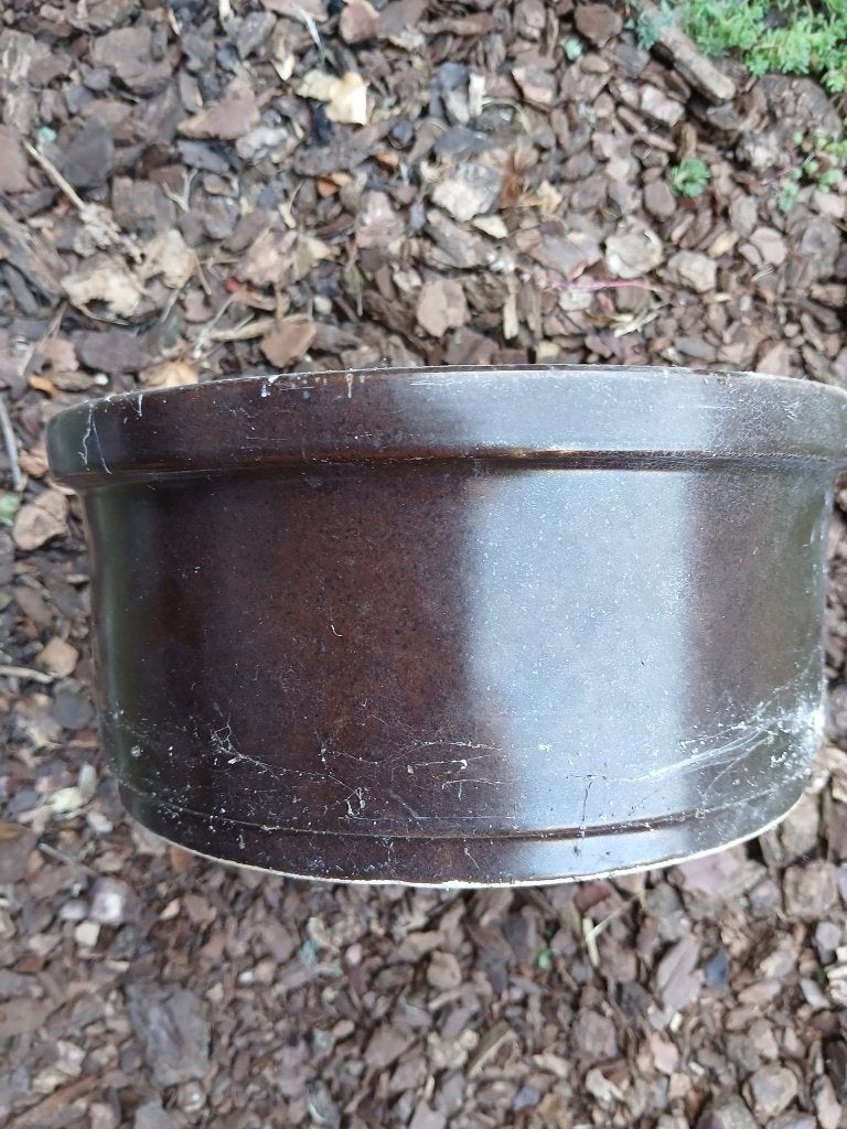 bloempot bruin, Gebruikt, Rond, Binnen, Ophalen of Verzenden